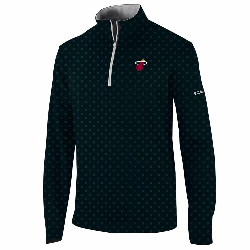 Miami Heat Wickham Hills Omni-Wick Quarter-Zip Jacket Black