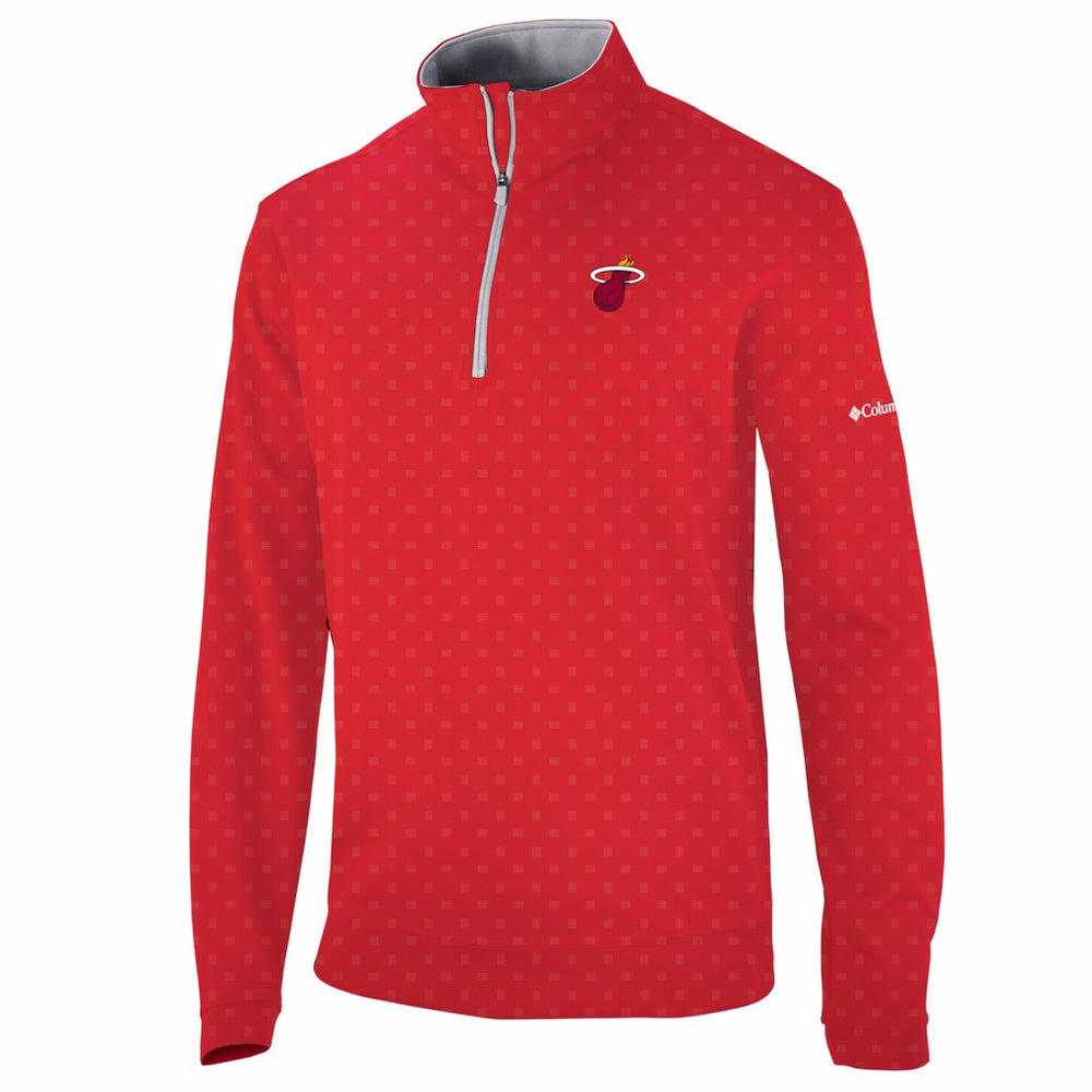 Miami Heat Wickham Hills Omni-Wick Quarter-Zip Jacket Red