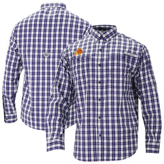 Phoenix Suns Super Tamiami Omni-Shade Long Sleeve Button-Down Shirt Purple
