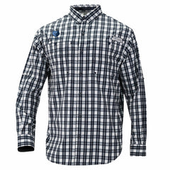 Memphis Grizzlies Super Tamiami Omni-Shade Long Sleeve Button-Down Shirt Navy