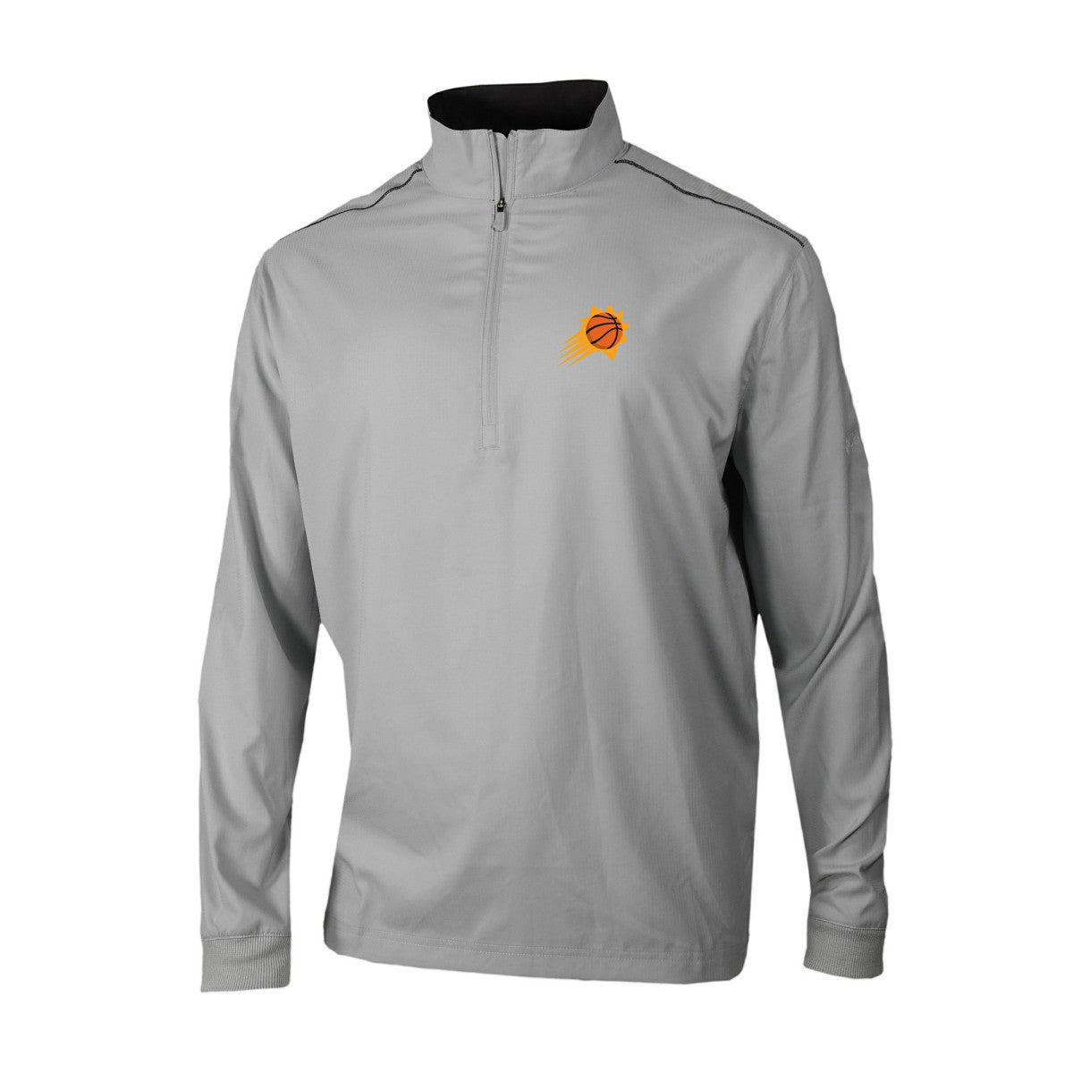 Phoenix Suns Omni-Wick Bogey's Paradise Quarter-Zip Top Gray