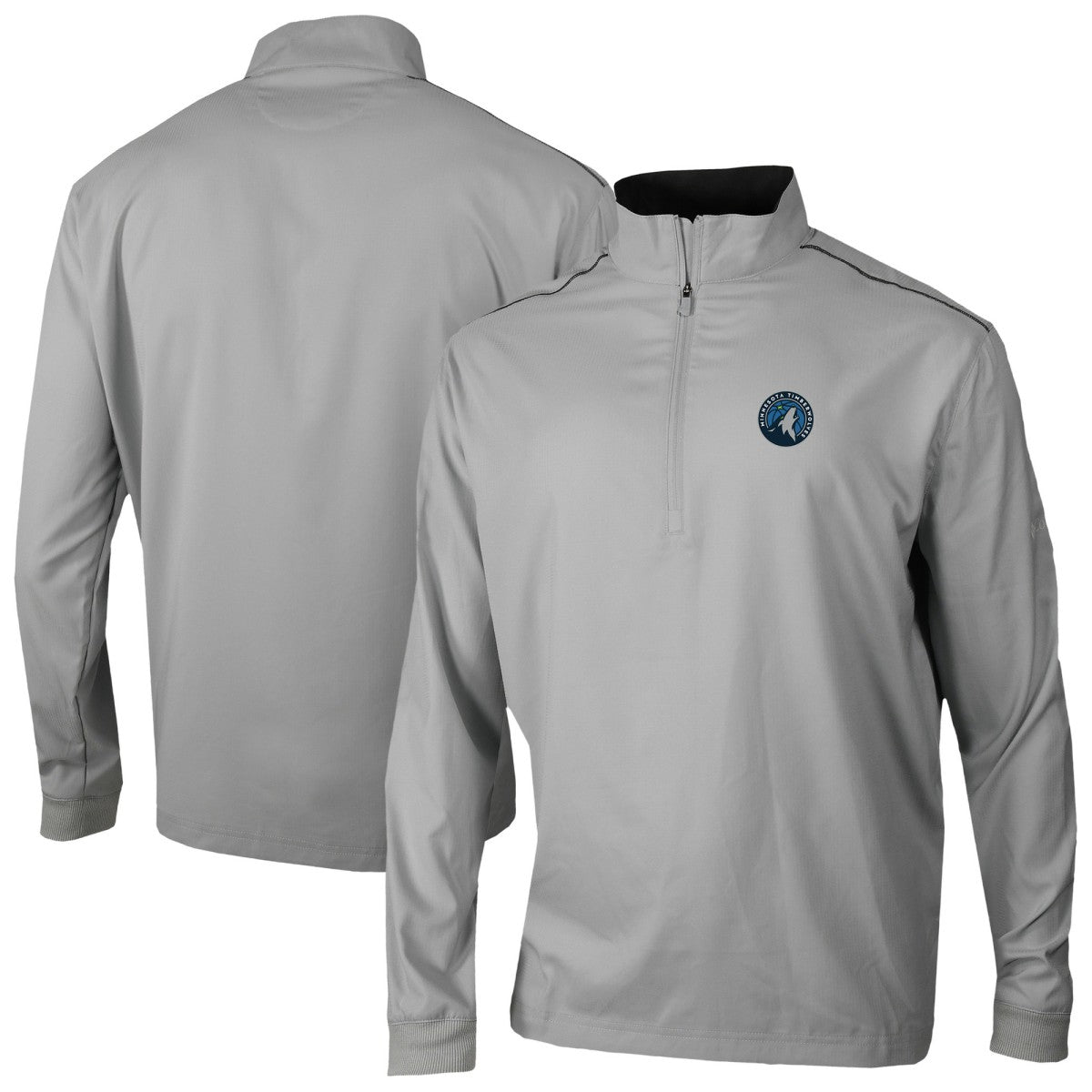 Minnesota Timberwolves Omni-Wick Bogey's Paradise Quarter-Zip Top Gray