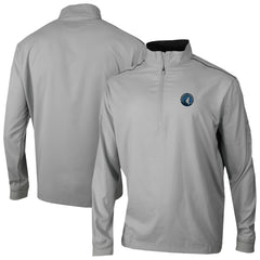 Minnesota Timberwolves Omni-Wick Bogey's Paradise Quarter-Zip Top Gray