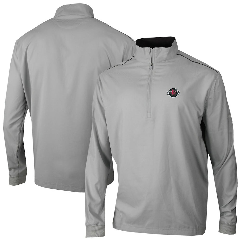 Houston Rockets Omni-Wick Bogey's Paradise Quarter-Zip Top Gray