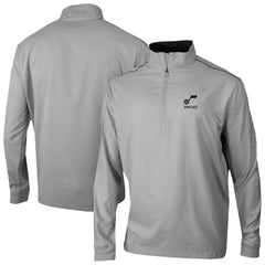 Utah Jazz Omni-Wick Bogey's Paradise Quarter-Zip Top Gray