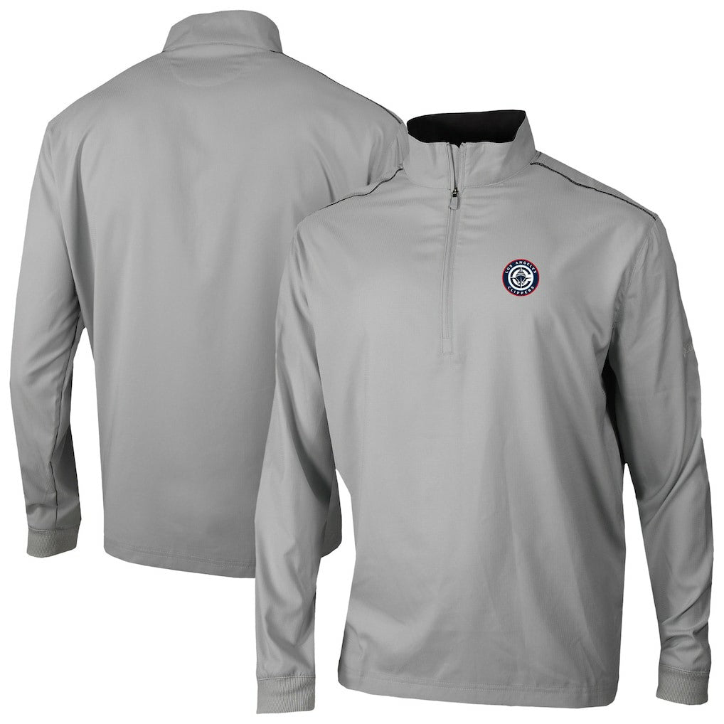 LA Clippers Omni-Wick Bogey's Paradise Quarter-Zip Top Gray