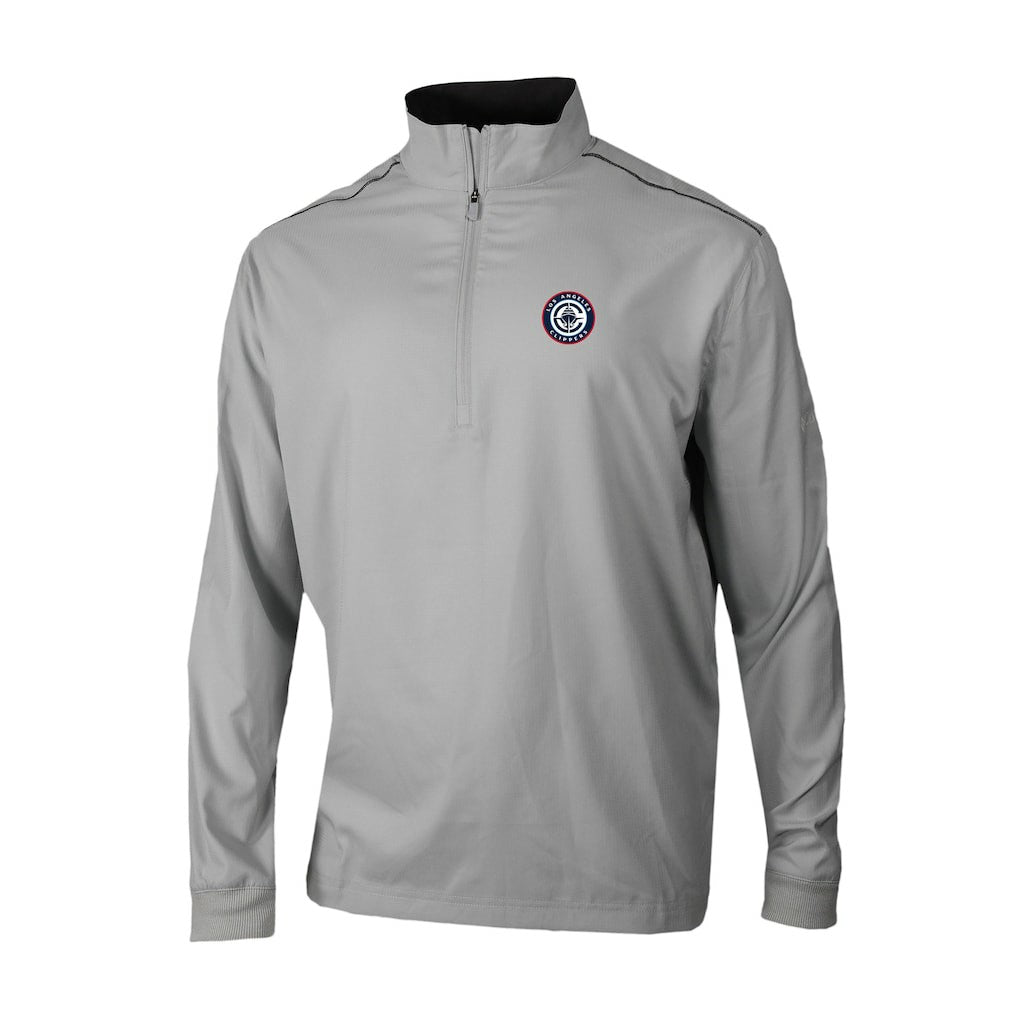 LA Clippers Omni-Wick Bogey's Paradise Quarter-Zip Top Gray