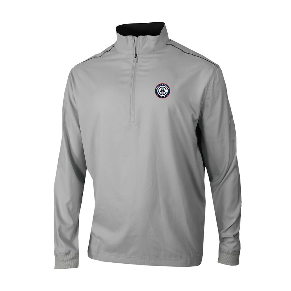 LA Clippers Omni-Wick Bogey's Paradise Quarter-Zip Top Gray