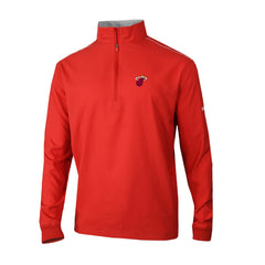 Miami Heat Omni-Wick Bogey's Paradise Quarter-Zip Top Red