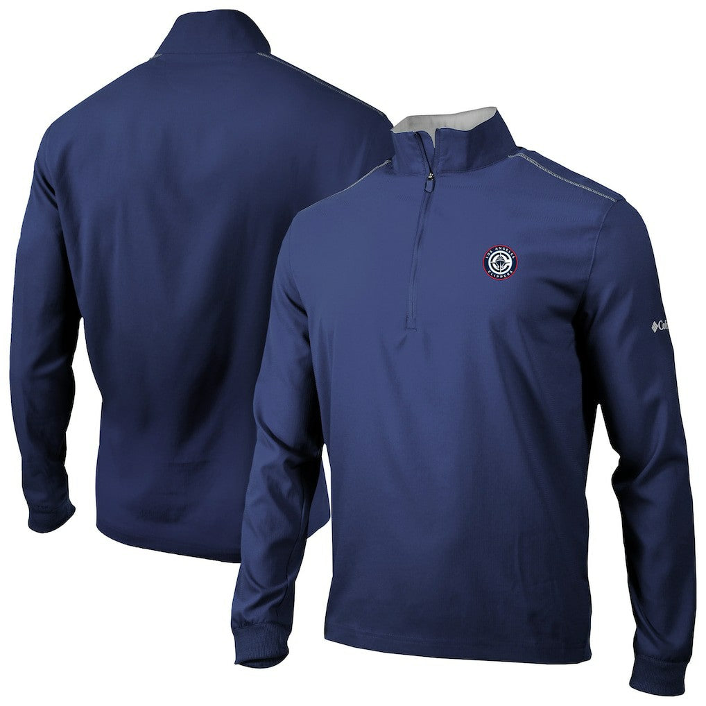 LA Clippers Omni-Wick Bogey's Paradise Quarter-Zip Top Navy