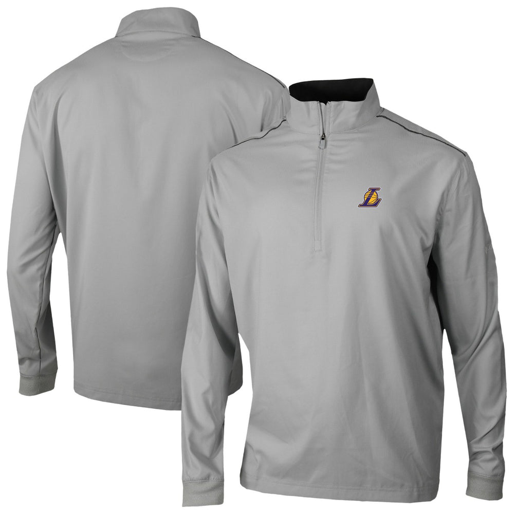 Los Angeles Lakers Omni-Wick Bogey's Paradise Quarter-Zip Top Gray