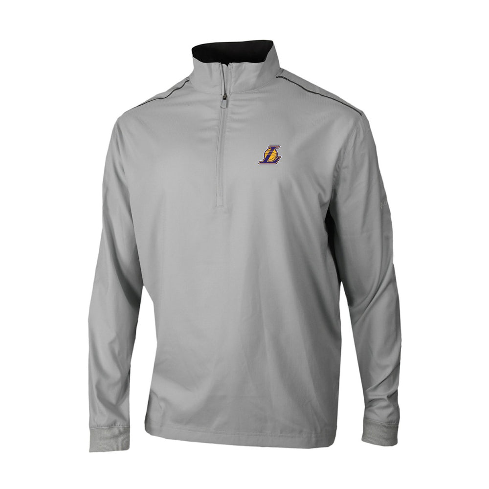 Los Angeles Lakers Omni-Wick Bogey's Paradise Quarter-Zip Top Gray