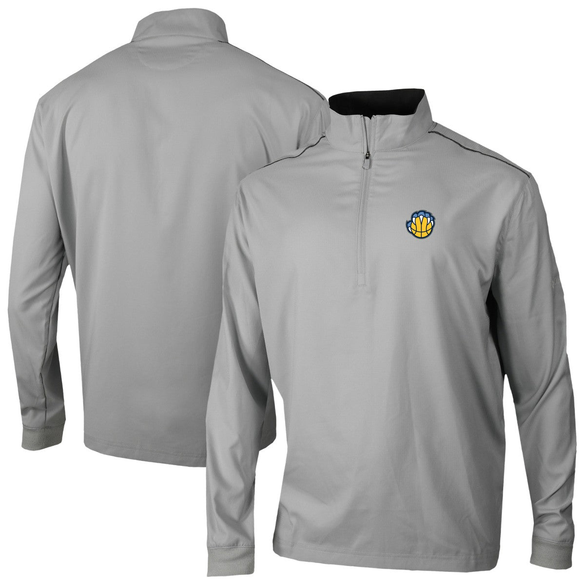 Memphis Grizzlies Omni-Wick Bogey's Paradise Quarter-Zip Top Gray