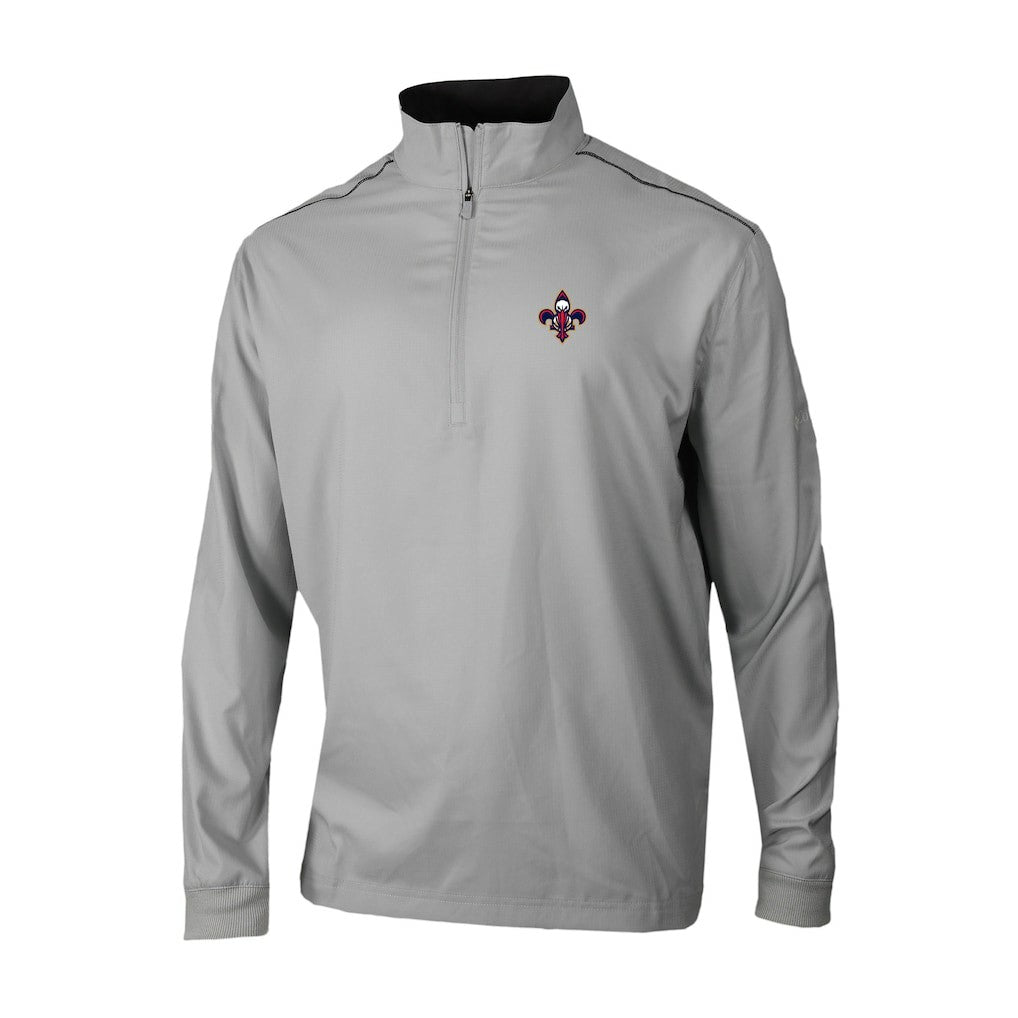 New Orleans Pelicans Omni-Wick Bogey's Paradise Quarter-Zip Top Gray