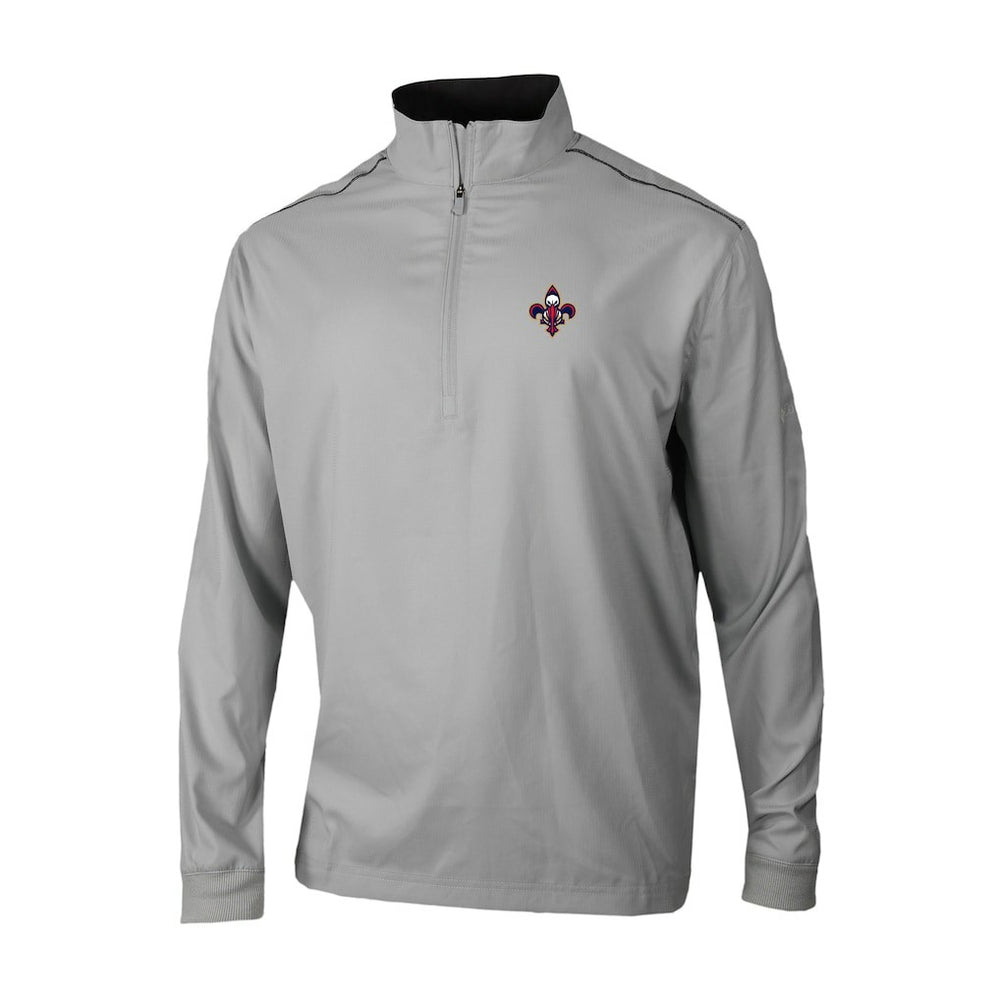 New Orleans Pelicans Omni-Wick Bogey's Paradise Quarter-Zip Top Gray