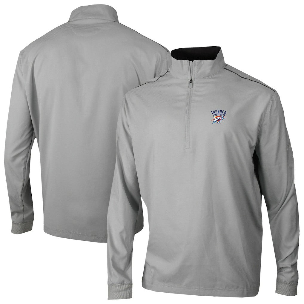 Oklahoma City Thunder Omni-Wick Bogey's Paradise Quarter-Zip Top Gray