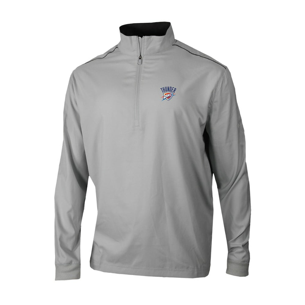 Oklahoma City Thunder Omni-Wick Bogey's Paradise Quarter-Zip Top Gray