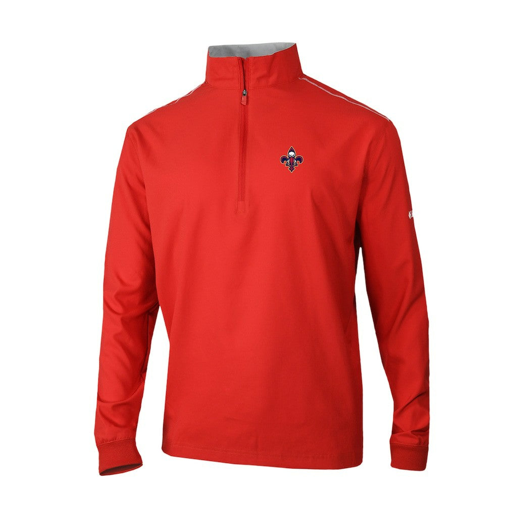 New Orleans Pelicans Omni-Wick Bogey's Paradise Quarter-Zip Top Red