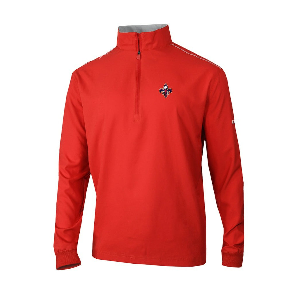 New Orleans Pelicans Omni-Wick Bogey's Paradise Quarter-Zip Top Red