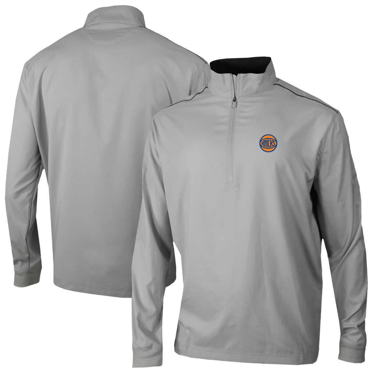 New York Knicks Omni-Wick Bogey's Paradise Quarter-Zip Top Gray