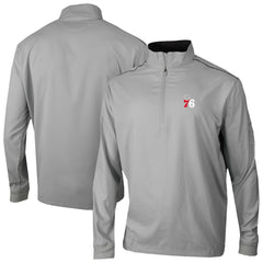 Philadelphia 76ers Omni-Wick Bogey's Paradise Quarter-Zip Top Gray
