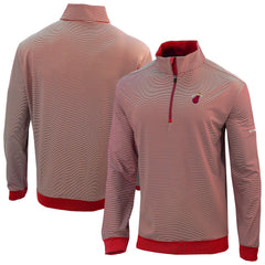 Miami Heat Omni-Wick Even Lie Quarter-Zip Top Red