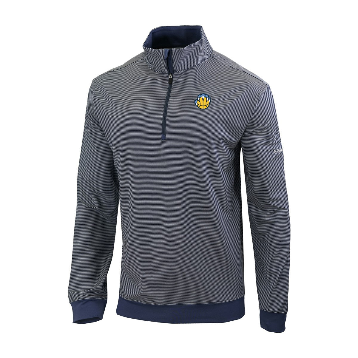 Memphis Grizzlies Omni-Wick Even Lie Quarter-Zip Top Navy