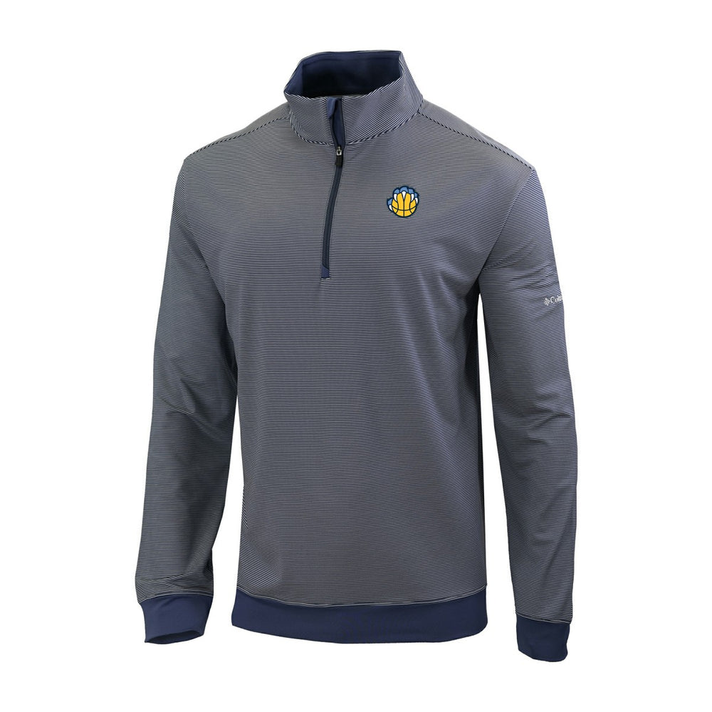 Memphis Grizzlies Omni-Wick Even Lie Quarter-Zip Top Navy