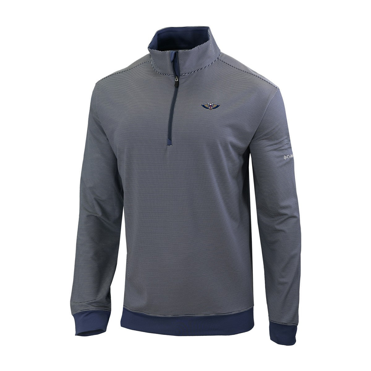 New Orleans Pelicans Omni-Wick Even Lie Quarter-Zip Top Navy