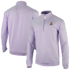 Los Angeles Lakers Omni-Wick Even Lie Quarter-Zip Top Purple