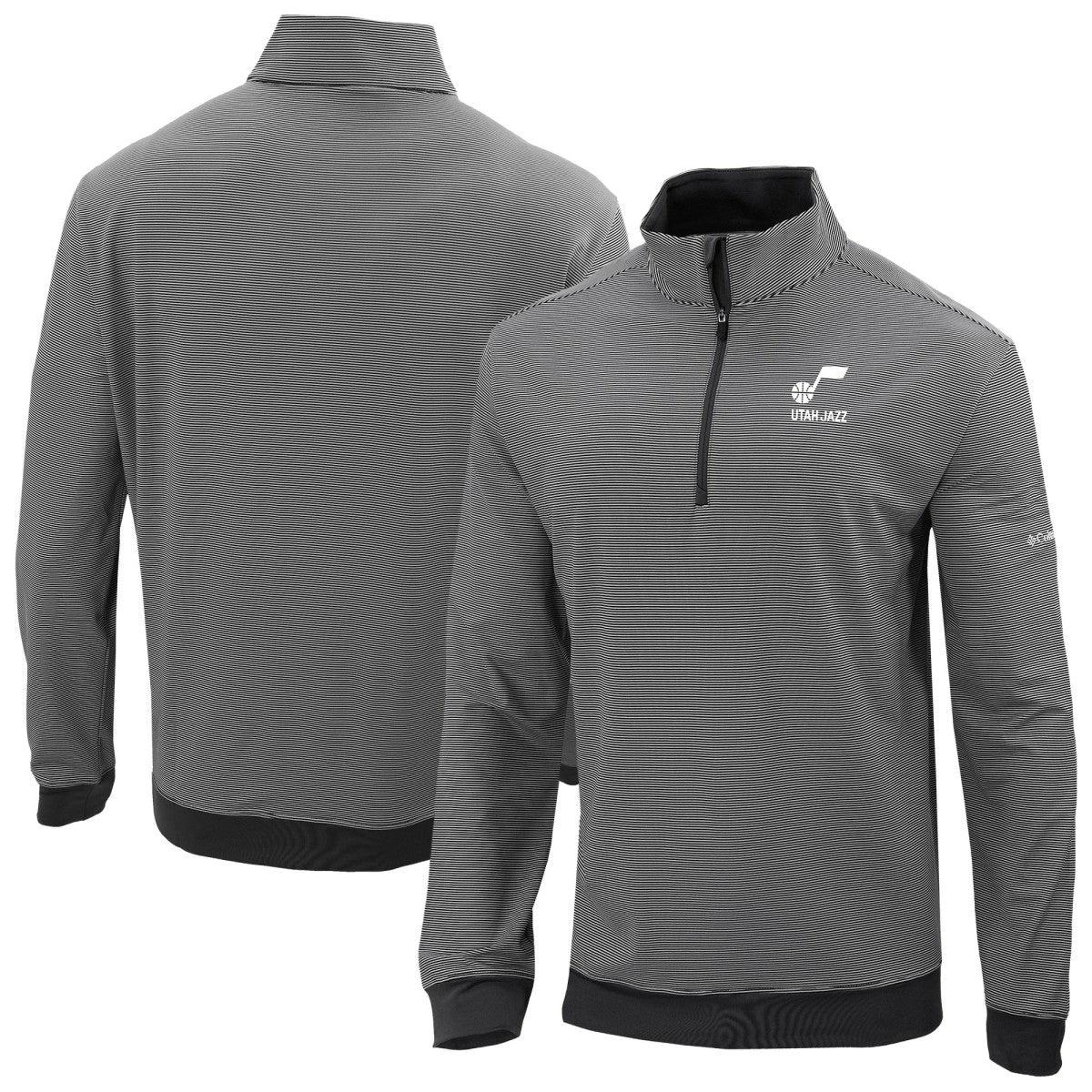 Utah Jazz Omni-Wick Even Lie Quarter-Zip Top Black