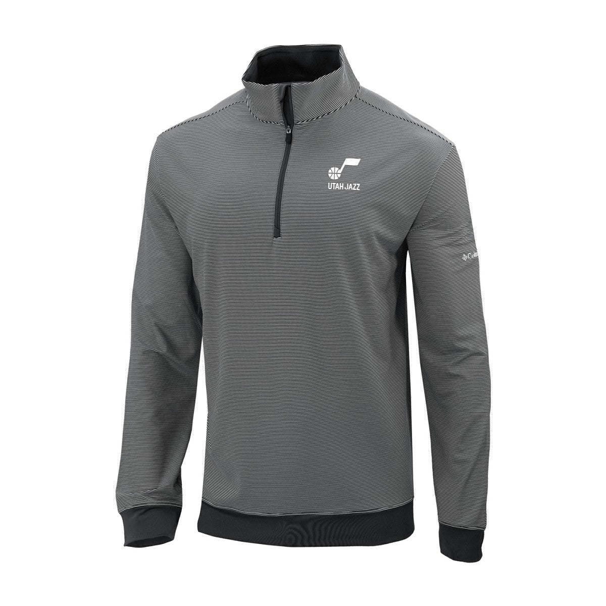 Utah Jazz Omni-Wick Even Lie Quarter-Zip Top Black