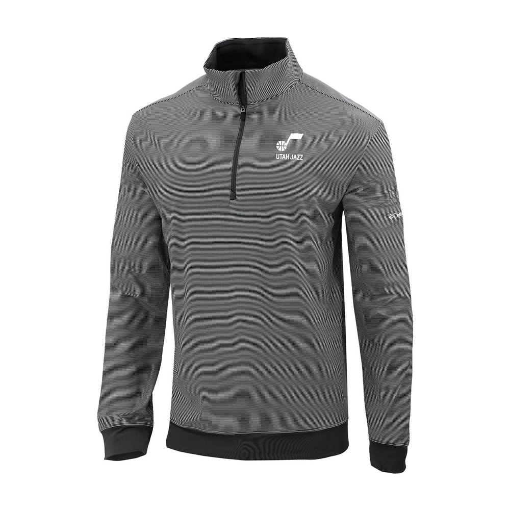 Utah Jazz Omni-Wick Even Lie Quarter-Zip Top Black
