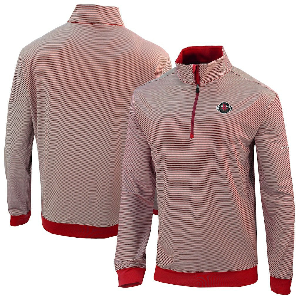 Houston Rockets Omni-Wick Even Lie Quarter-Zip Top Red
