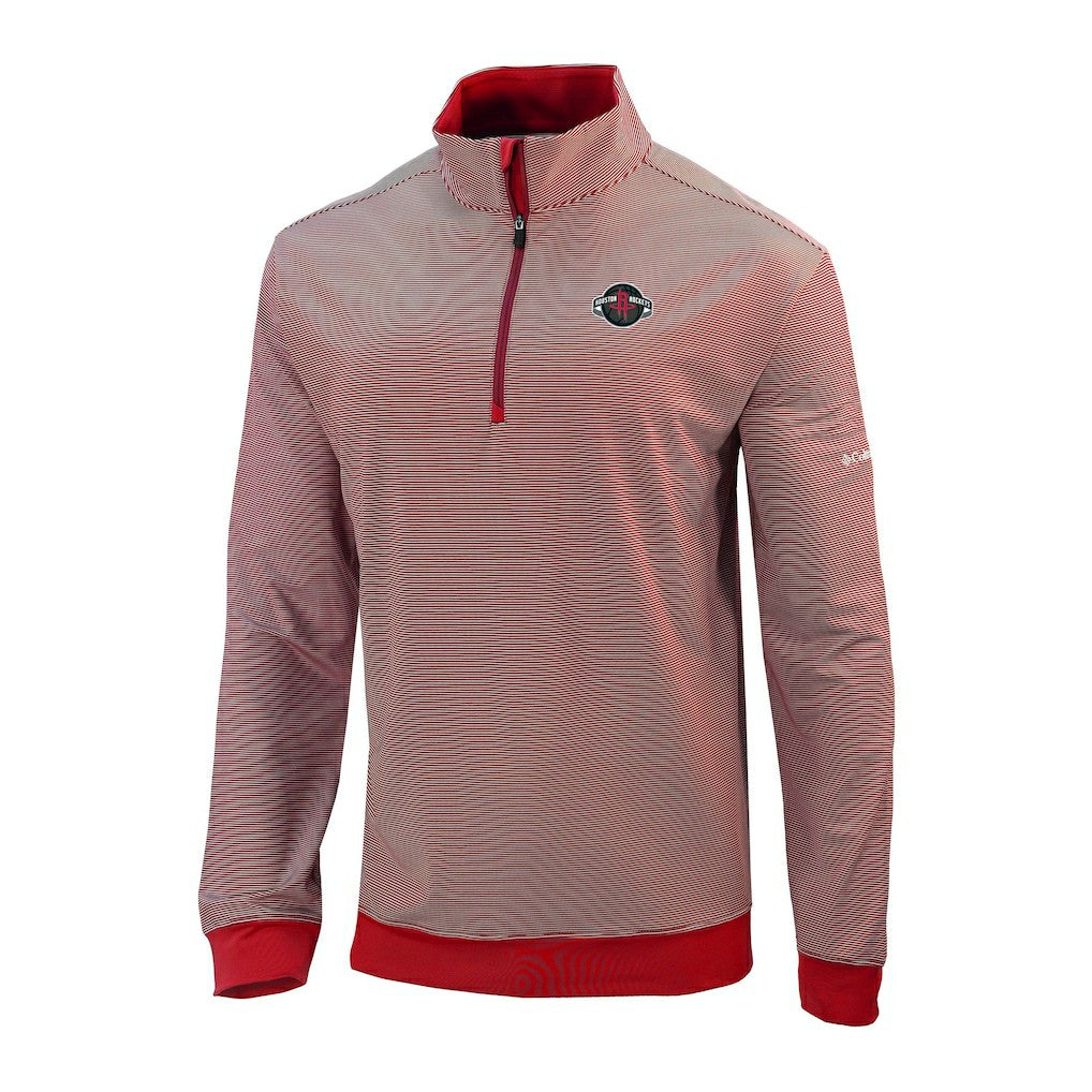 Houston Rockets Omni-Wick Even Lie Quarter-Zip Top Red