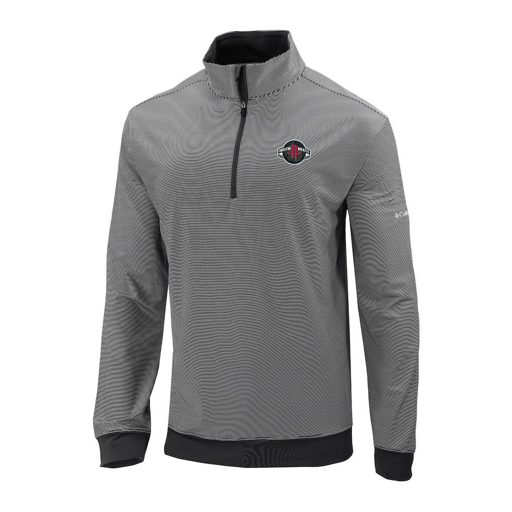 Houston Rockets Omni-Wick Even Lie Quarter-Zip Top Black
