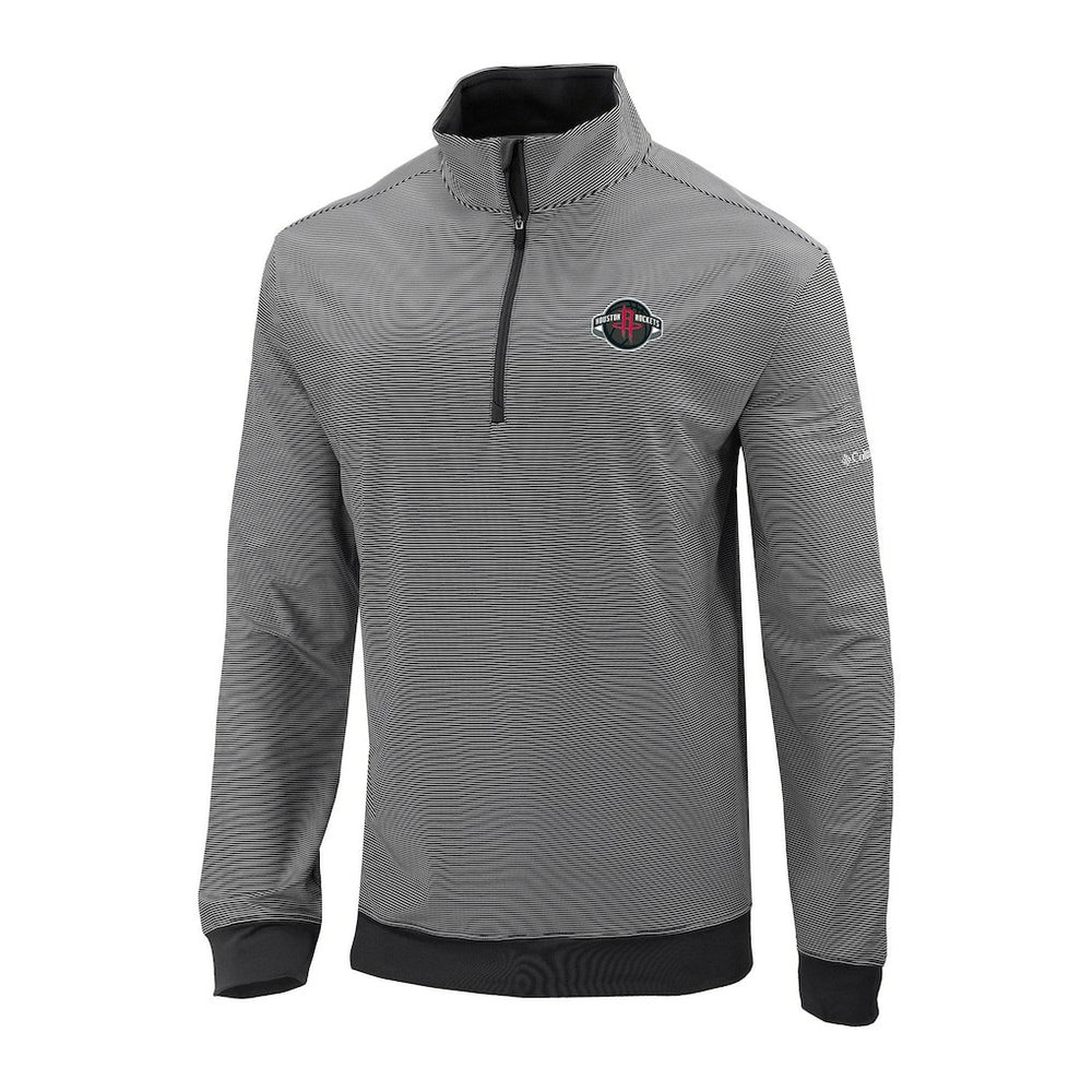 Houston Rockets Omni-Wick Even Lie Quarter-Zip Top Black