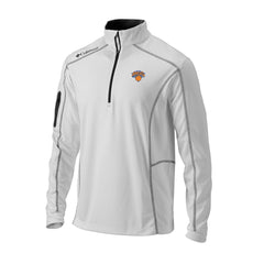New York Knicks Omni-Wick Shotgun Quarter-Zip Jacket White