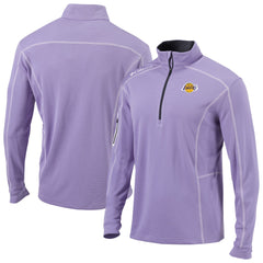 Los Angeles Lakers Omni-Wick Shotgun Quarter-Zip Jacket Purple