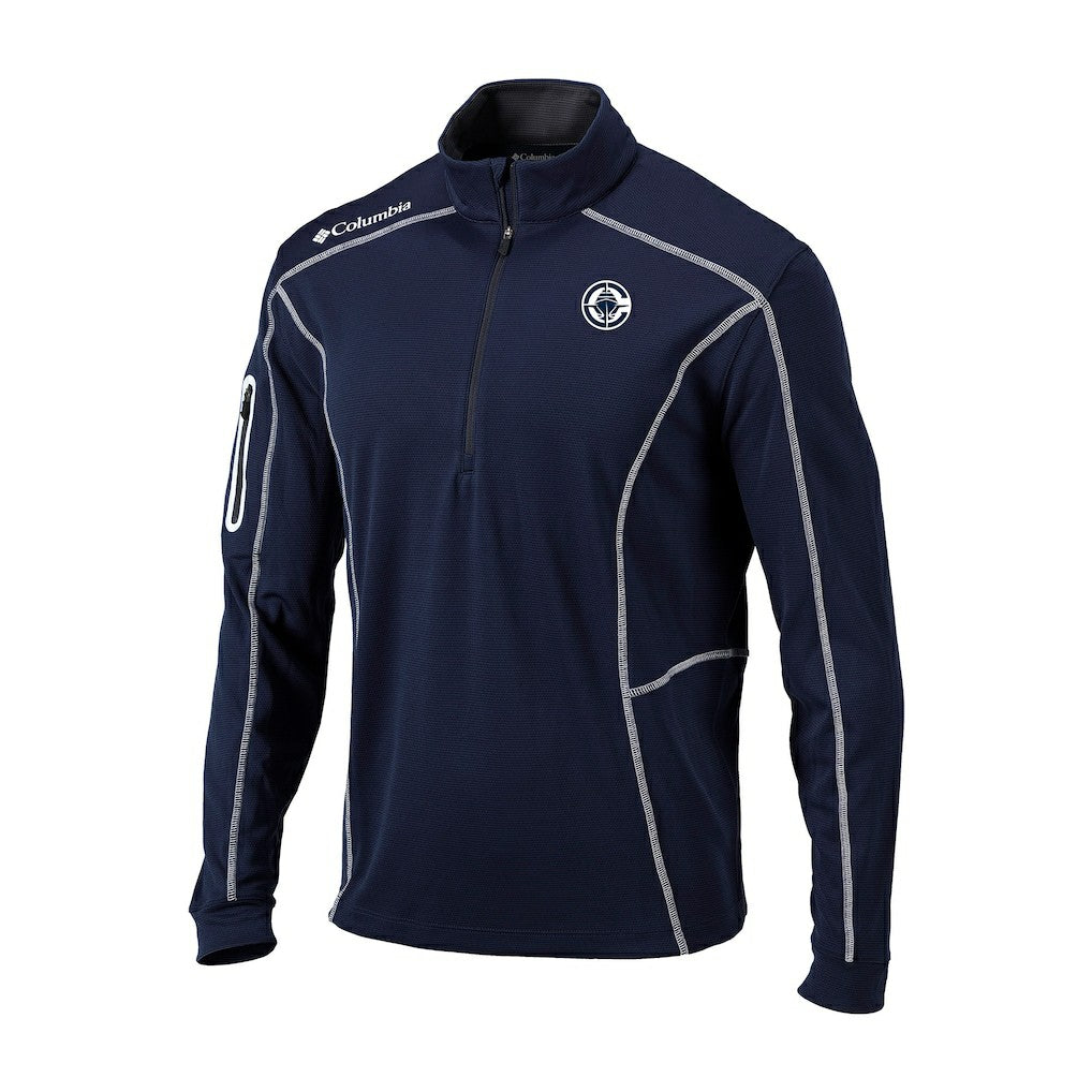 LA Clippers Omni-Wick Shotgun Quarter-Zip Jacket Navy