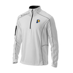 Indiana Pacers Omni-Wick Shotgun Quarter-Zip Jacket White