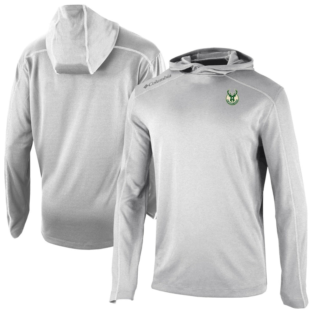 Milwaukee Bucks Omni-Wick Shotgun Pullover Hoodie Gray