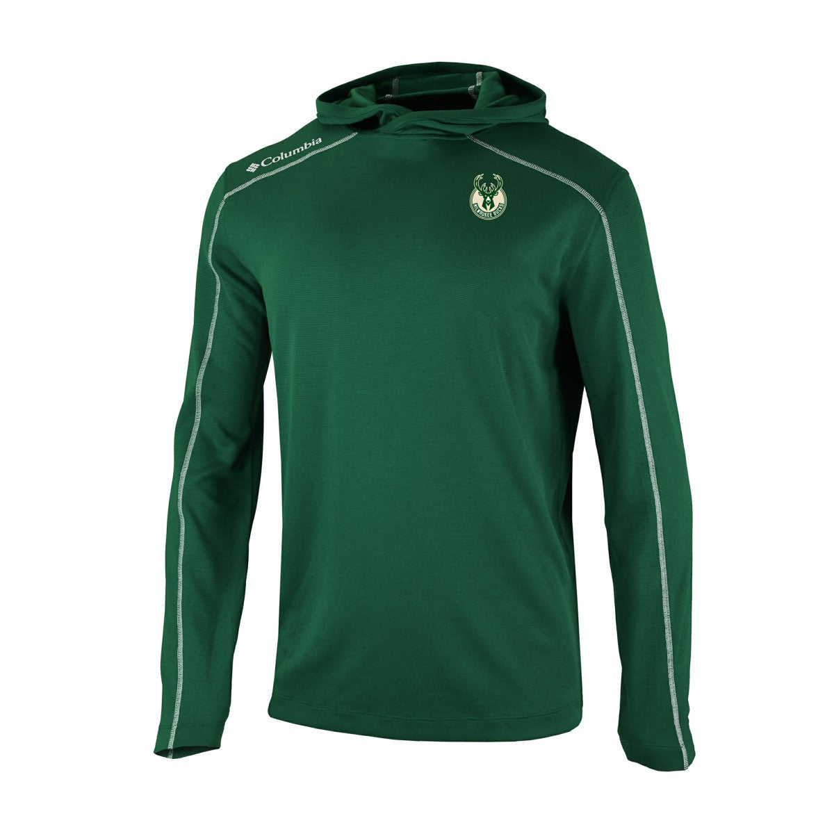Milwaukee Bucks Omni-Wick Shotgun Pullover Hoodie Hunter Green