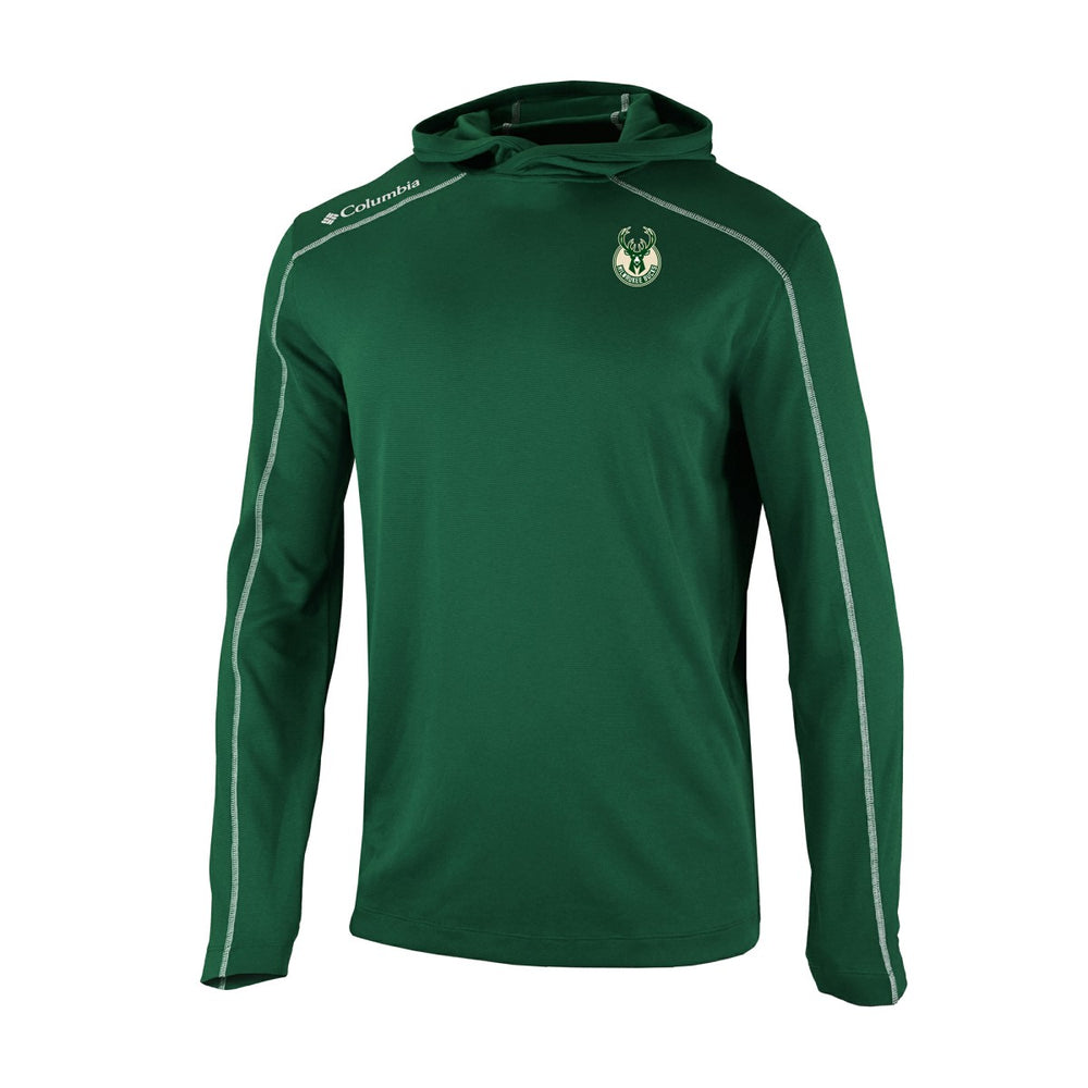 Milwaukee Bucks Omni-Wick Shotgun Pullover Hoodie Hunter Green