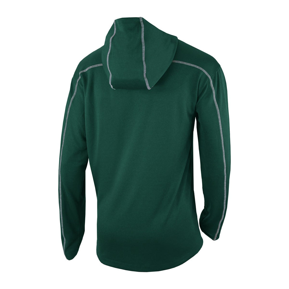 Milwaukee Bucks Omni-Wick Shotgun Pullover Hoodie Hunter Green