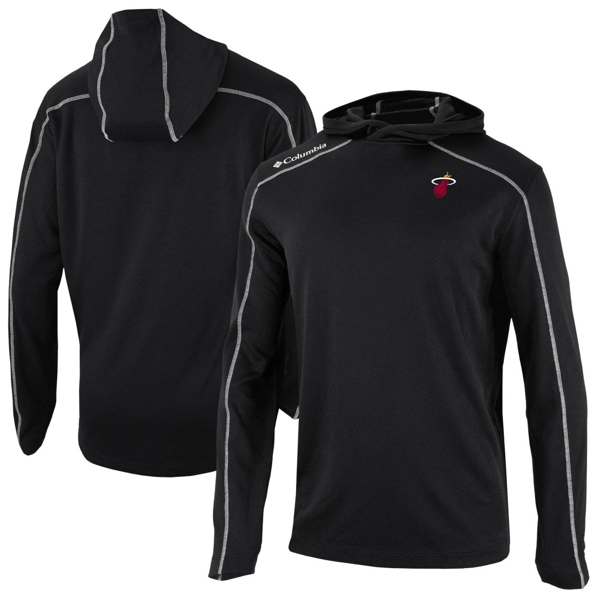 Miami Heat Omni-Wick Shotgun Pullover Hoodie Black