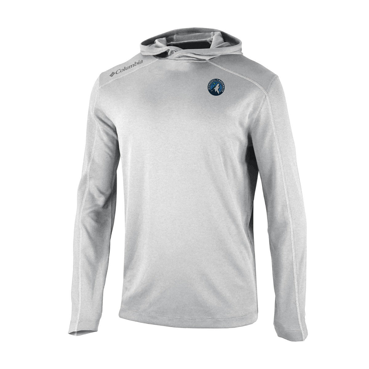 Minnesota Timberwolves Omni-Wick Shotgun Pullover Hoodie Gray