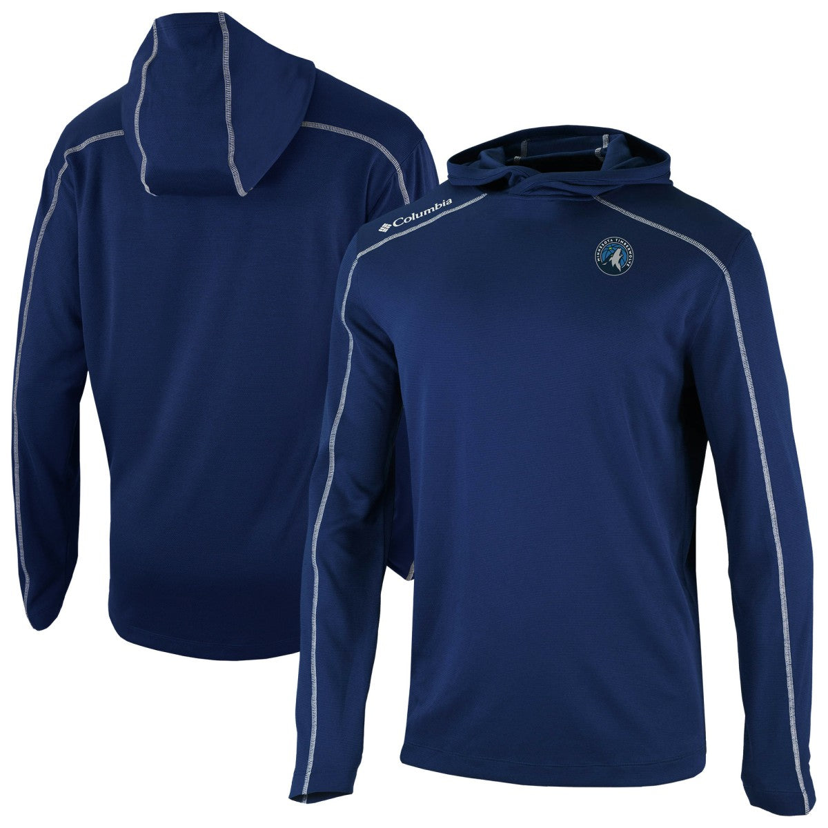 Minnesota Timberwolves Omni-Wick Shotgun Pullover Hoodie Navy