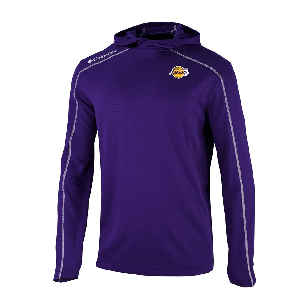 Los Angeles Lakers Omni-Wick Shotgun Pullover Hoodie Purple