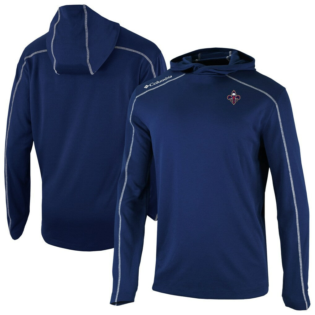 New Orleans Pelicans Omni-Wick Shotgun Pullover Hoodie Navy